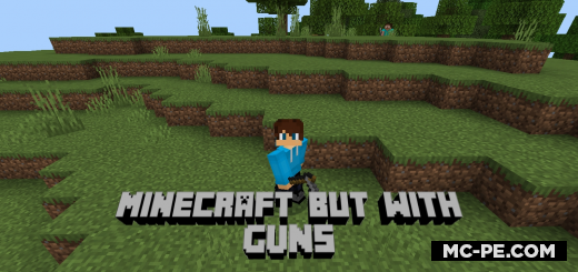 Minecraft, but with Guns [1.19] — инструменты-пушки