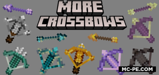 Raiyon’s More Crossbows [1.19] [1.18] — 8 новых арбалетов