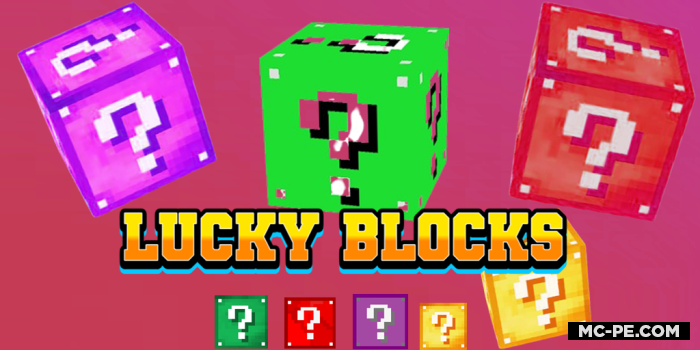 Vanilla Lucky Blocks [1.20] [1.19] — стандартные лаки блоки