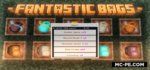 Fantastic Bags [1.20] — фантастические сумки