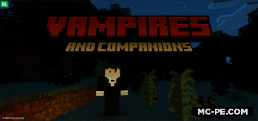 Vampires and Companions [1.20] — опасные вампиры и компаньоны