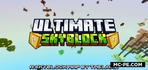 Ultimate Sky Block [1.21] [1.20] — скайблок с лаки блоками