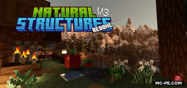 Natural Structures Redone [1.21] — природные структуры