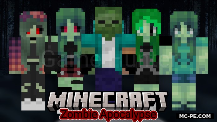 Zombie Apocalypse [1.21] [1.20] — современные зомби