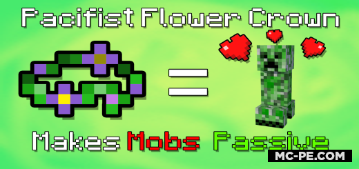 Pacifist Flower Crown [1.21] — корона пацифиста