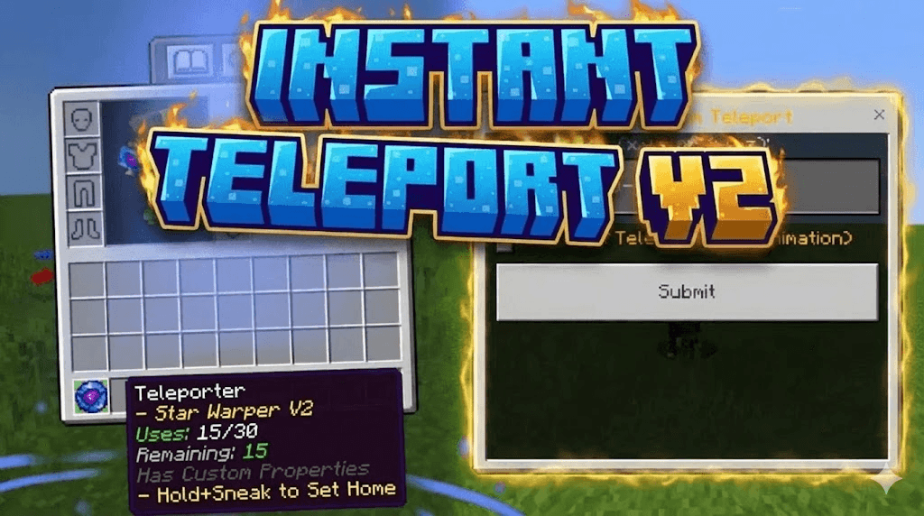 Мод Instant Teleport [1.21] — телепортируйся куда хочешь - Моды для ...