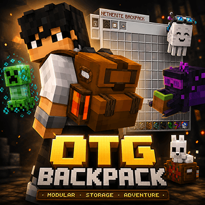 Мод OTG Backpack [1.26] — модульные рюкзаки