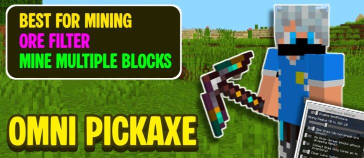 Мод Omni Pickaxe [26.30] — омни кирка