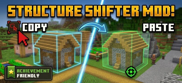 Мод Structure Shifter [26.30] — копируй и перемещай постройки