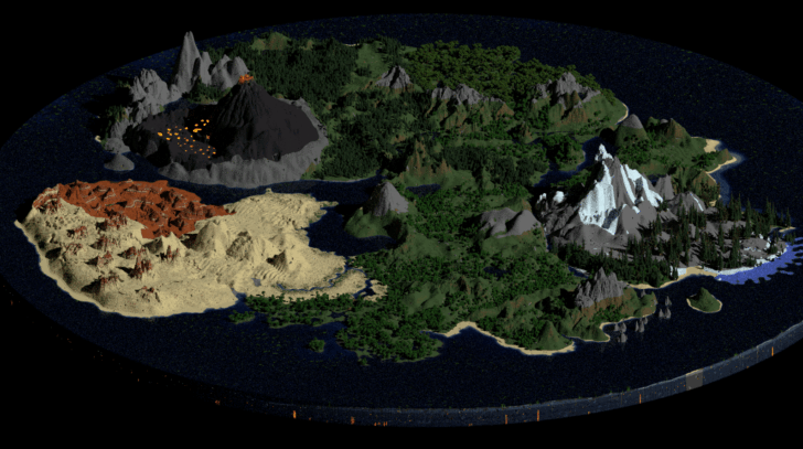 Карта Kepler World [1.26] — готовый мир для серверов