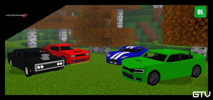 Мод Dodge cars [26.30] [1.21] — мощные автомобили Dodge