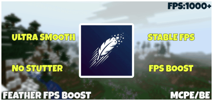 Мод Feather FPS Boost [1.26] [1.21] — оптимизация для слабых устройств