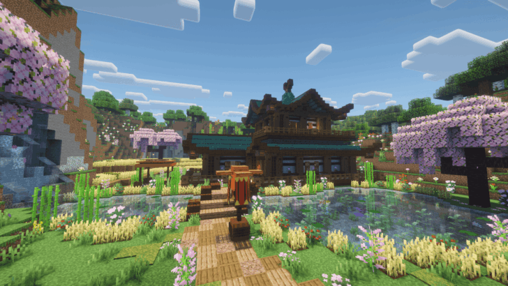 Карта Japanese Survival House [1.26] — японский домик