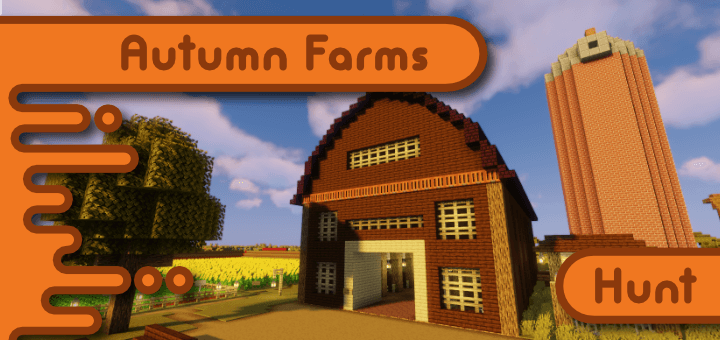 Карта Autumn Farms Hunt [1.26] — собери все предметы быстрее всех
